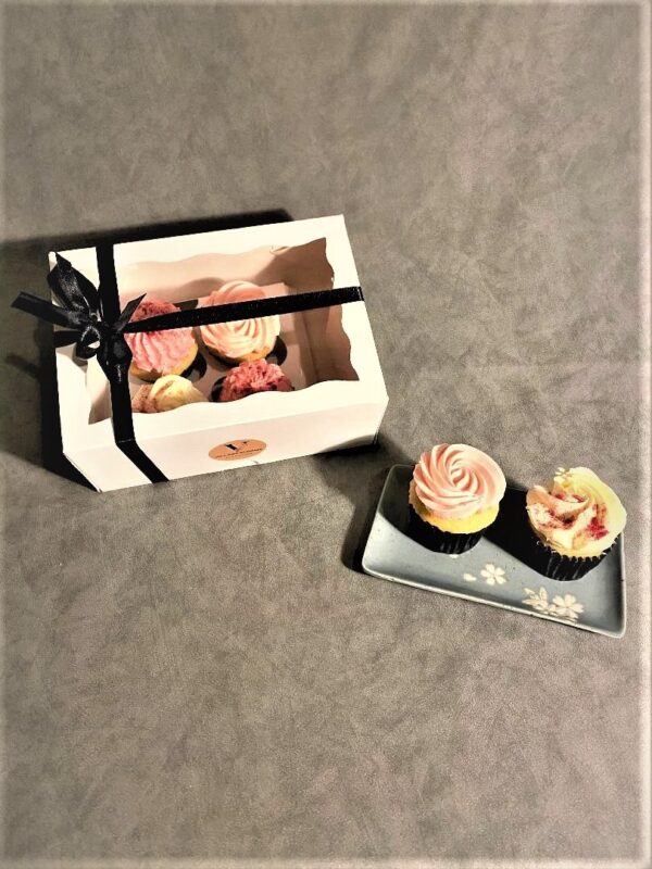 Vanilla Cupcakes Gift Box 4pcs.